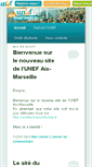 Mobile Screenshot of aixmarseille.unef.fr